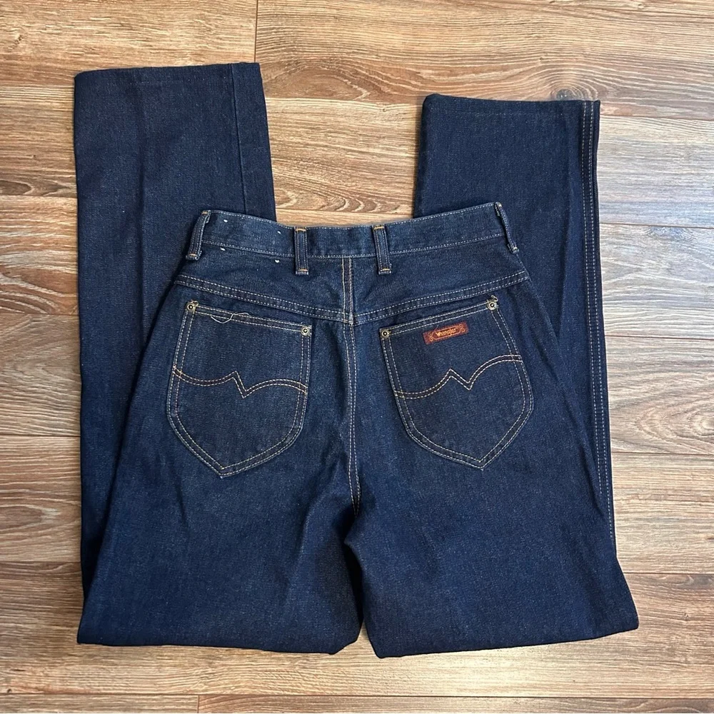 Vintage Wrangler Straight High Rise Jeans Size 2/4 Altered